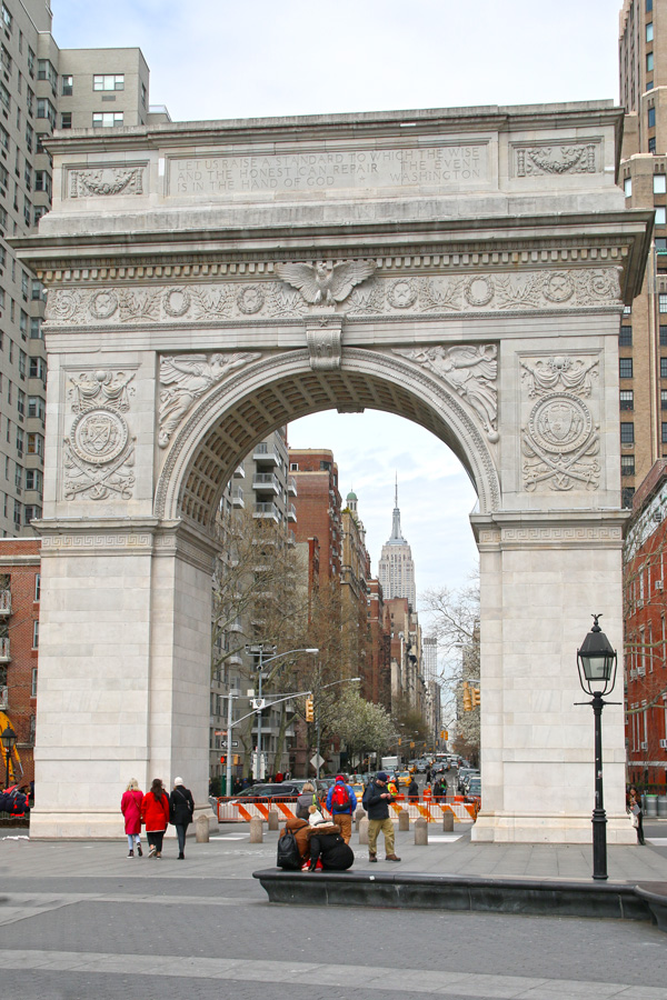 points de vue washington square